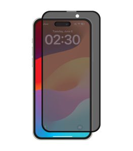 Maxwell Screen Protector Vista Privacy Anti-Peep HD Glass Compatible with iPhone 14 Pro Max Vista privacy 3