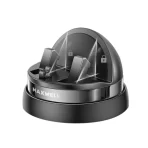 Maxwell Car Phone Holder with Cable Storage Design, Non-Slip Silicone, Compatible with iPhone and Samsung
