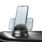 Maxwell Car Phone Holder with Cable Storage Design, Non-Slip Silicone, Compatible with iPhone and Samsung