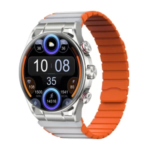 Maxwell Fusion Smart Watch for Men and Women 3D PIC MW FUSION BODY SILVER 1 1 1
