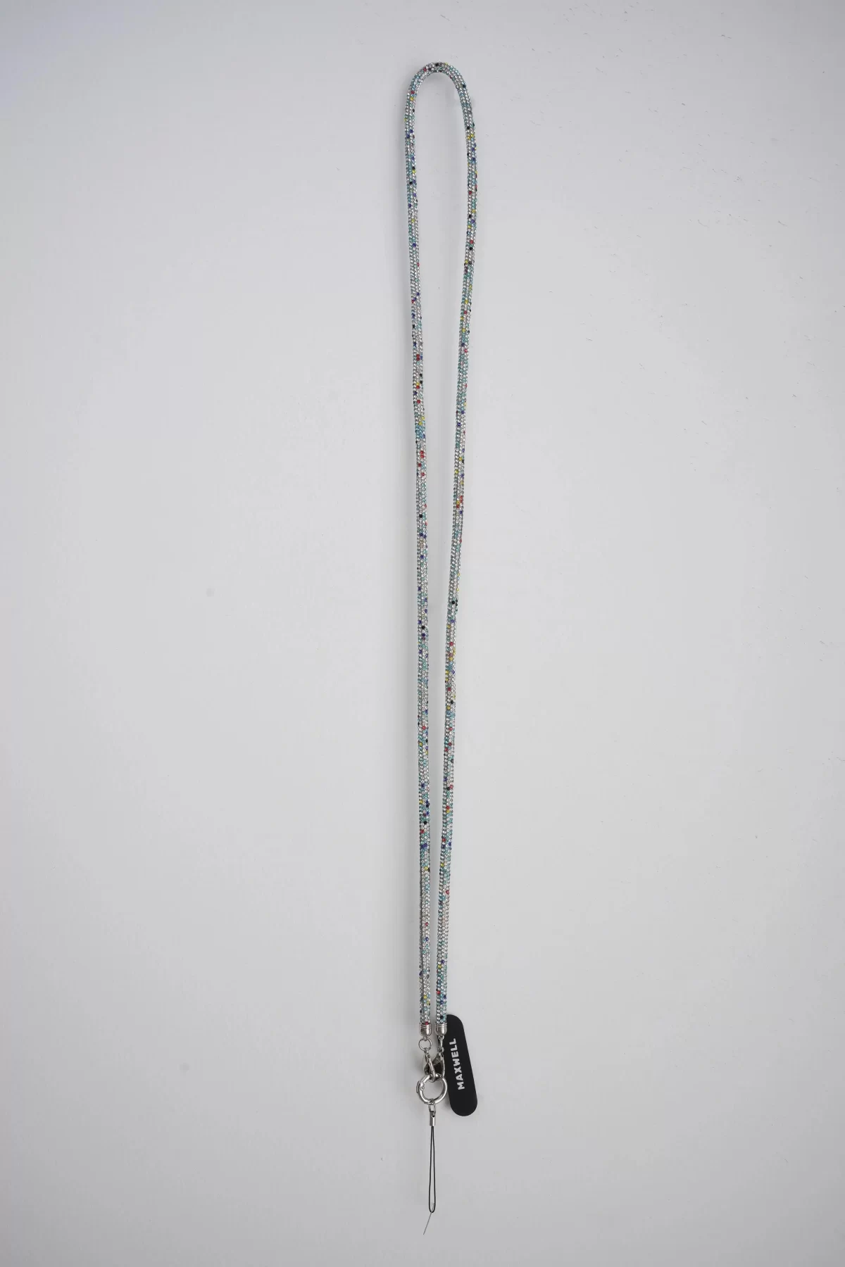 Maxwell Diamond Phone Neck Lanyard with Detachable Key Chain Holder