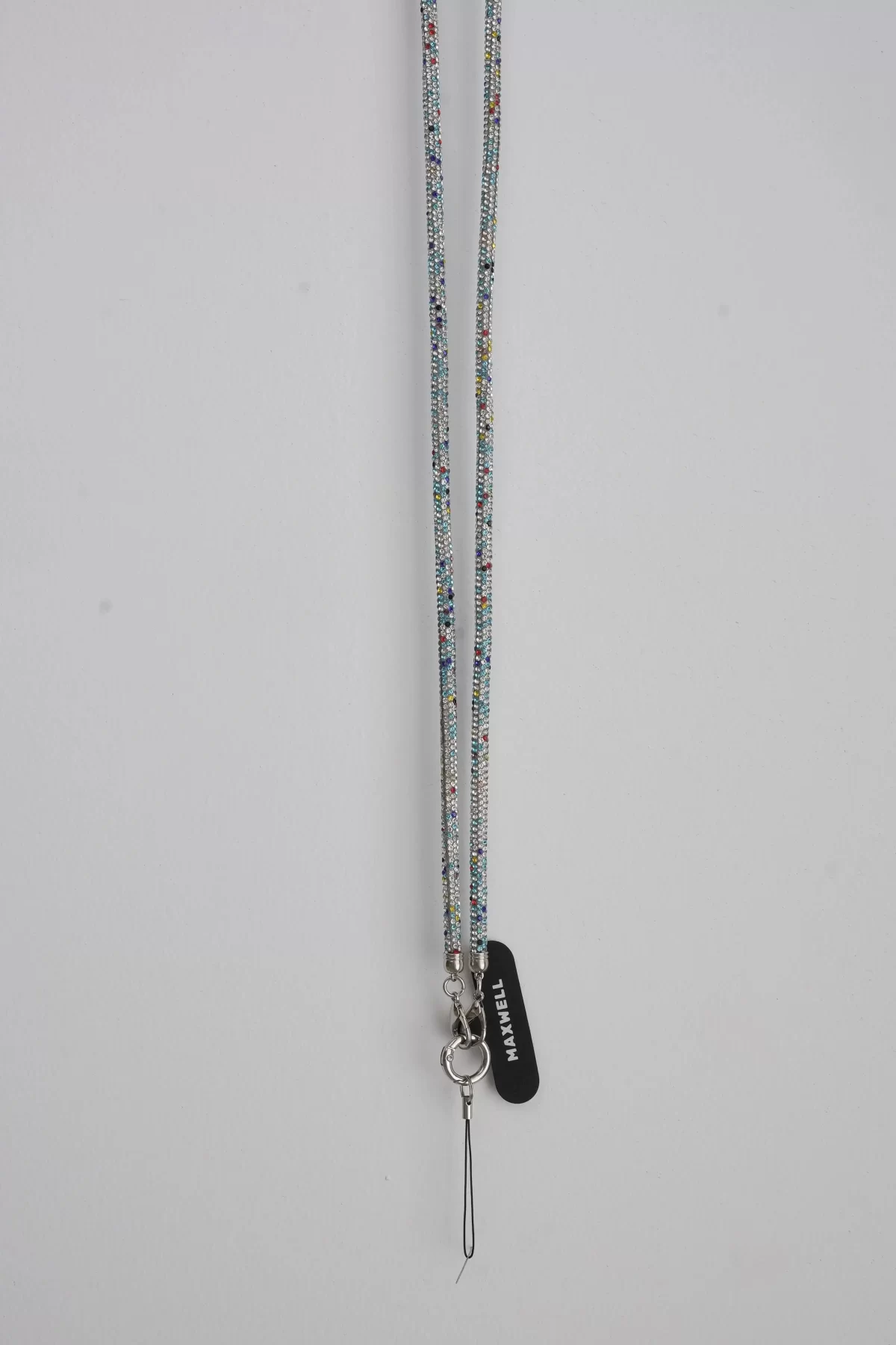 Maxwell Diamond Phone Neck Lanyard with Detachable Key Chain Holder