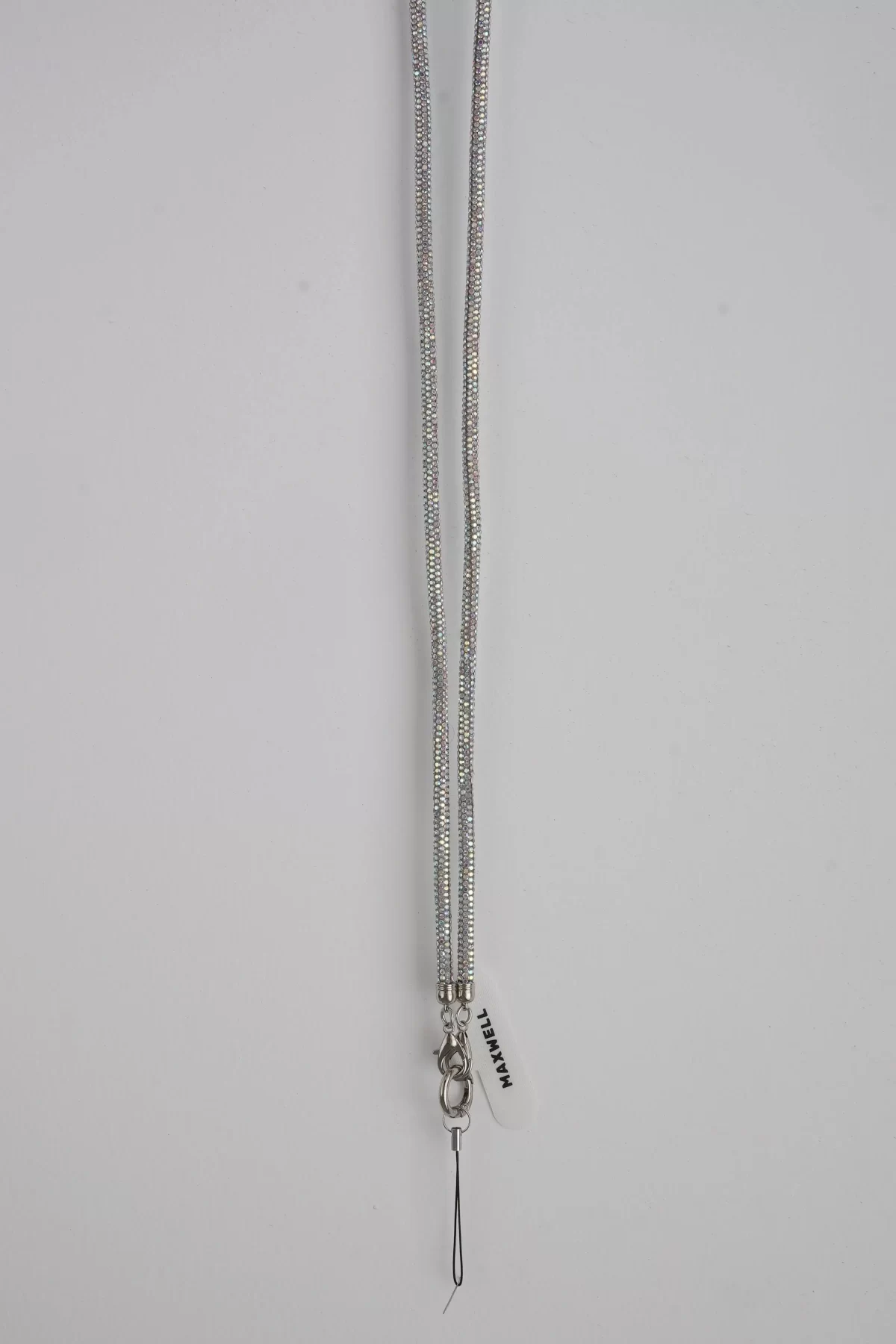 Maxwell Diamond Phone Neck Lanyard with Detachable Key Chain Holder