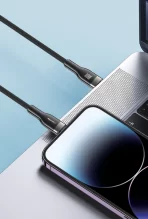 Maxwell Turbo Line Series USB-C Compatible with Maxwell Lightning (1.2 Meter)