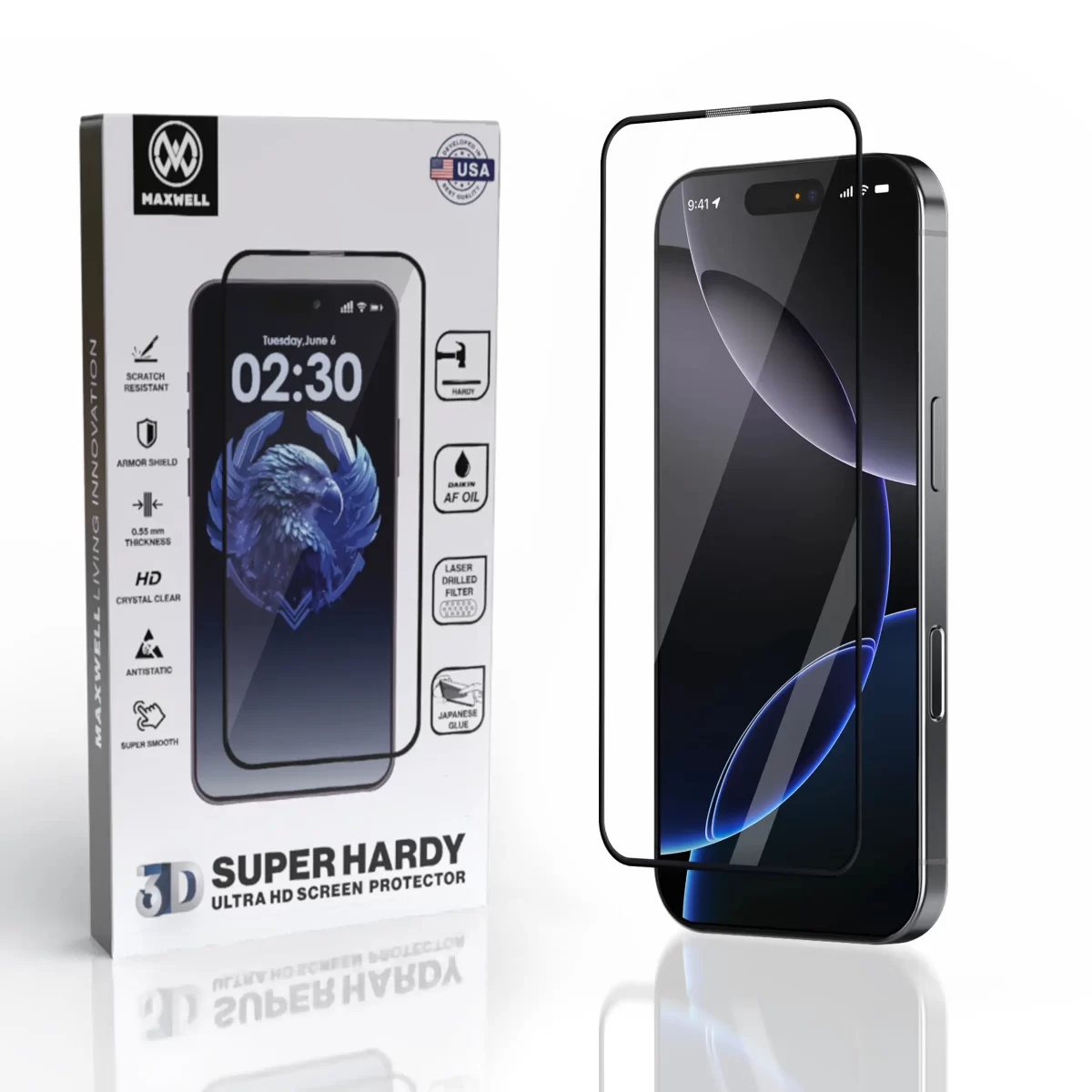 Maxwell 3D Super Hardy Screen Protector
