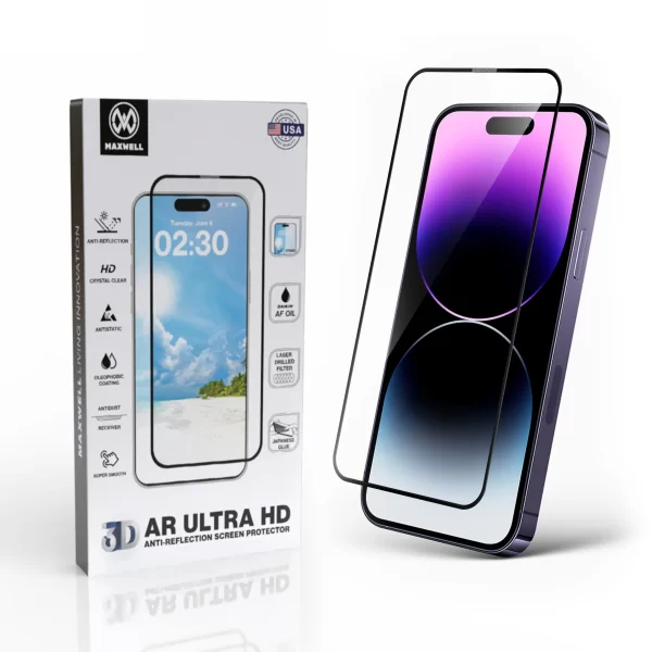 Maxwell 3D Anti-Reflection Screen Protector iPhone 14 Pro Max