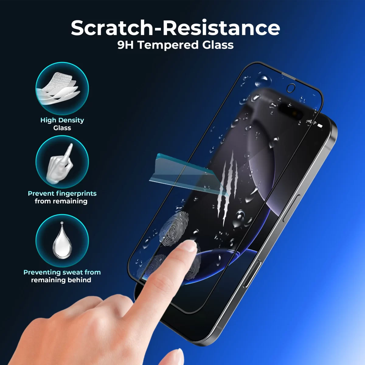 Maxwell 3D Matte Privacy Screen Protector iPhone 16 Pro
