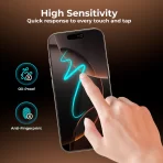 Maxwell 3D Silicone Edge HD Privacy Screen Protector iPhone 16 Pro